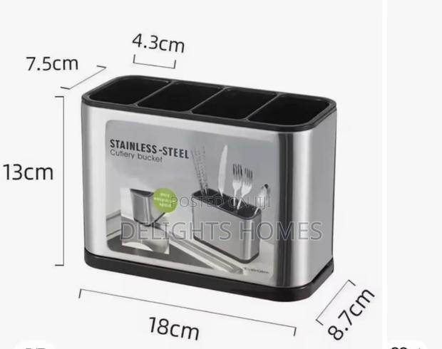Cutlery Organizer With Drainer-Alp - thumbnail 2
