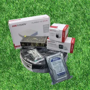 High Performance 2 Hikvision 1080p Full Hd CCTV Cameras Complete Kit