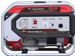 Maxmech Manual Petrol Generator RFS-5200 3.8kva/3.0kw