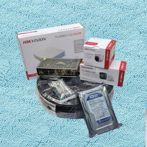 2 Hikvision 1080p CCTV Cameras Complete Security Surveillance System