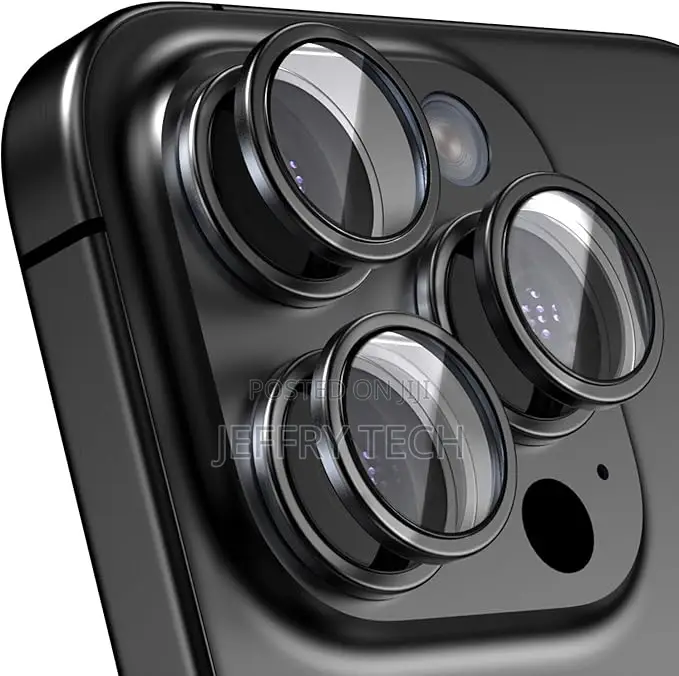 Cojoc for iPhone 16 Pro Max Tempered Metal Ring