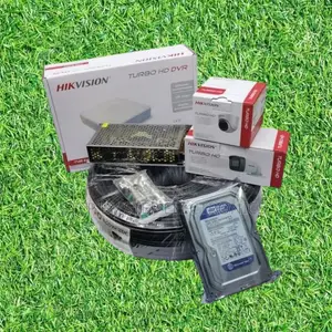Cost-Effective Hikvision 2 CCTV Cameras 1080p Full Hd 2mp Complete Kit