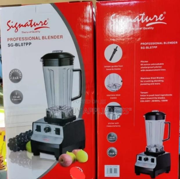 Signature Sg-Bl-07pp 2l Commercial Blender - main view