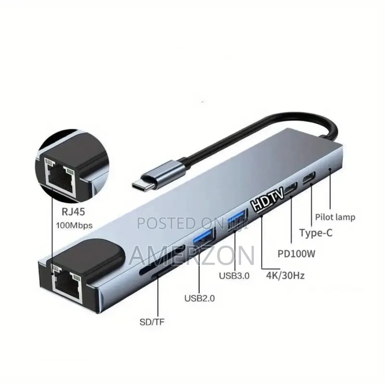 Type-C to Hdmi: The Adapter Allows You to Connect Your Usb-C Device