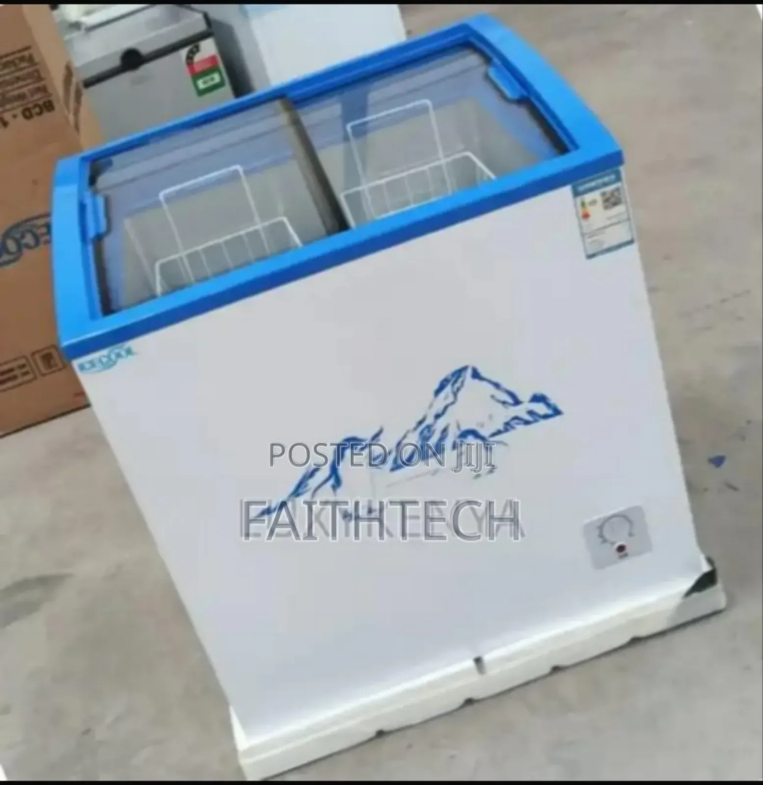 Ecomax 159litres Display Freezer