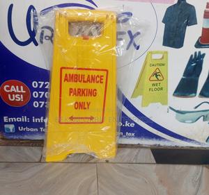 High Visibility Parking Caution Board - main view