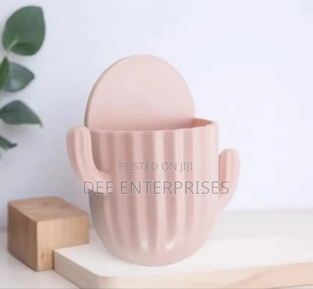 Multipurpose Self-Adhesive Cactus Storage Rack - main view