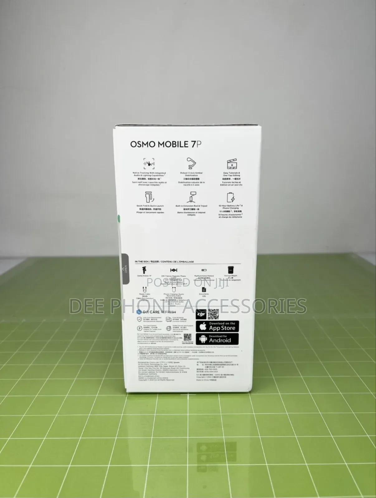 New Dji Osmo Mobile 7p Smartphone 3 Axis Gimbal Stabilizer