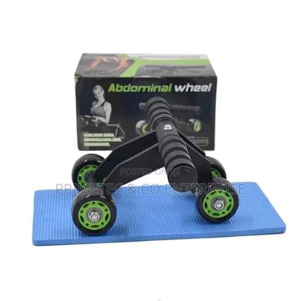 Abdominal Abs Roller With 4- Wheel - thumbnail 3