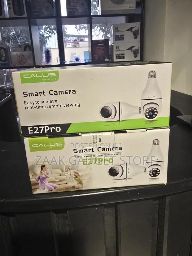 Calus Smart Camera With Real Time Remote Viewing -E27pro - main view
