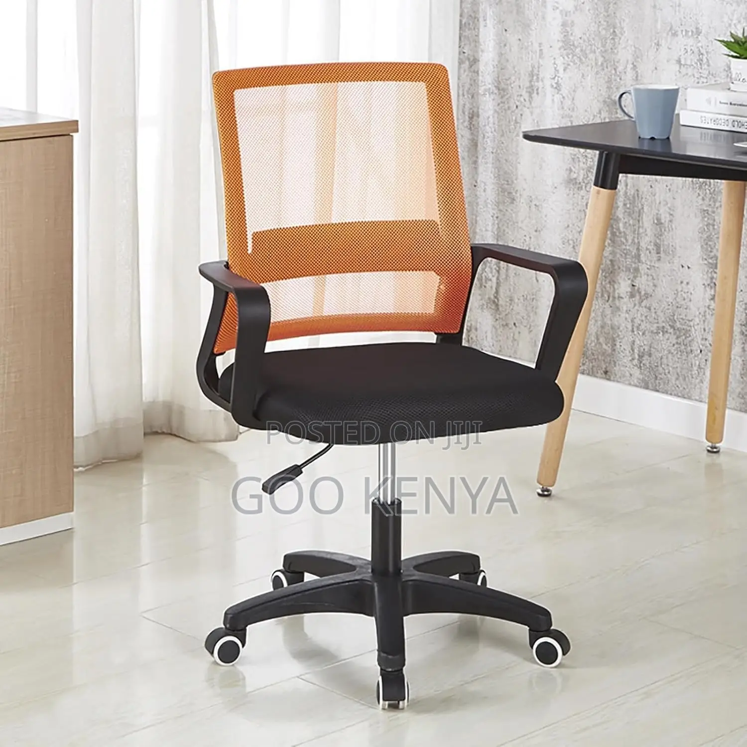 Office Chair ; Medium -Back Mesh Office Chair
