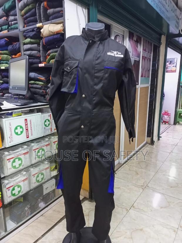 Black Cargo Overall - main view