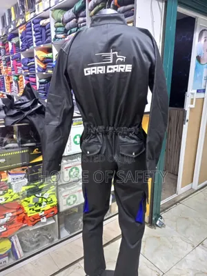 Black Cargo Overall