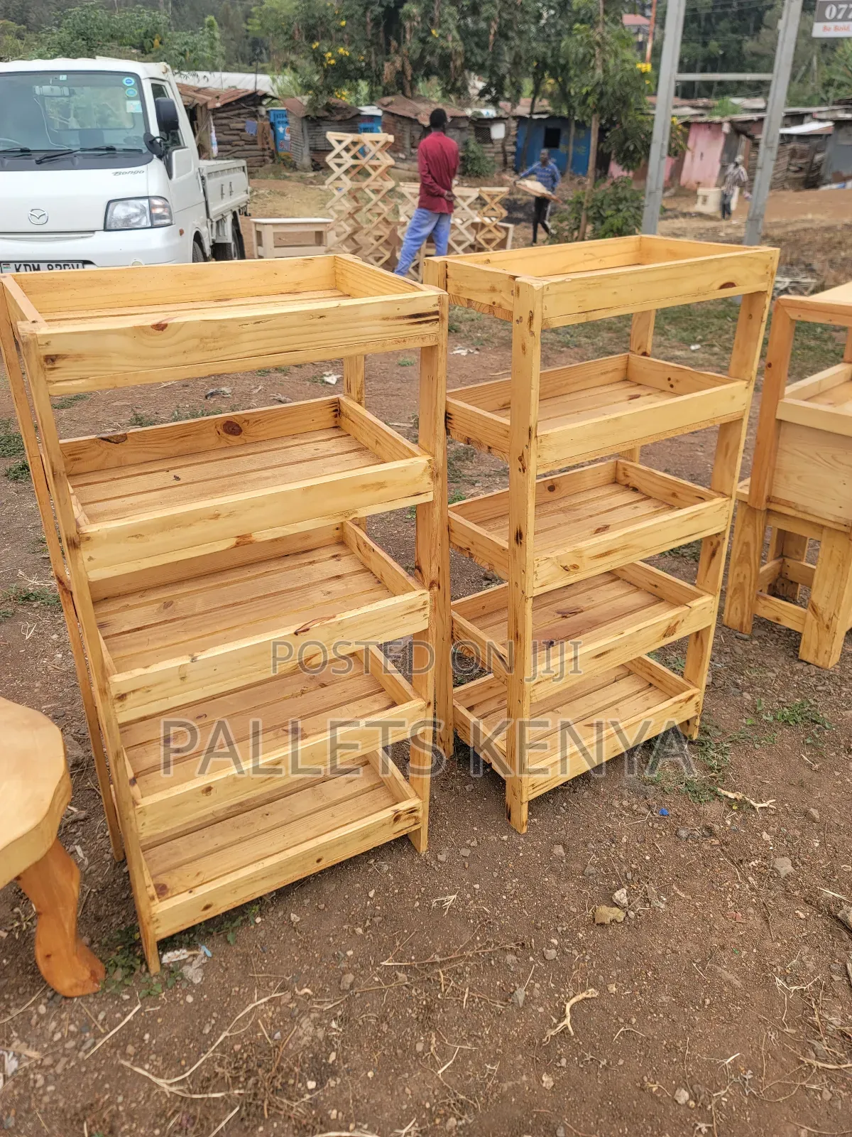 Wooden Pallets Organizer