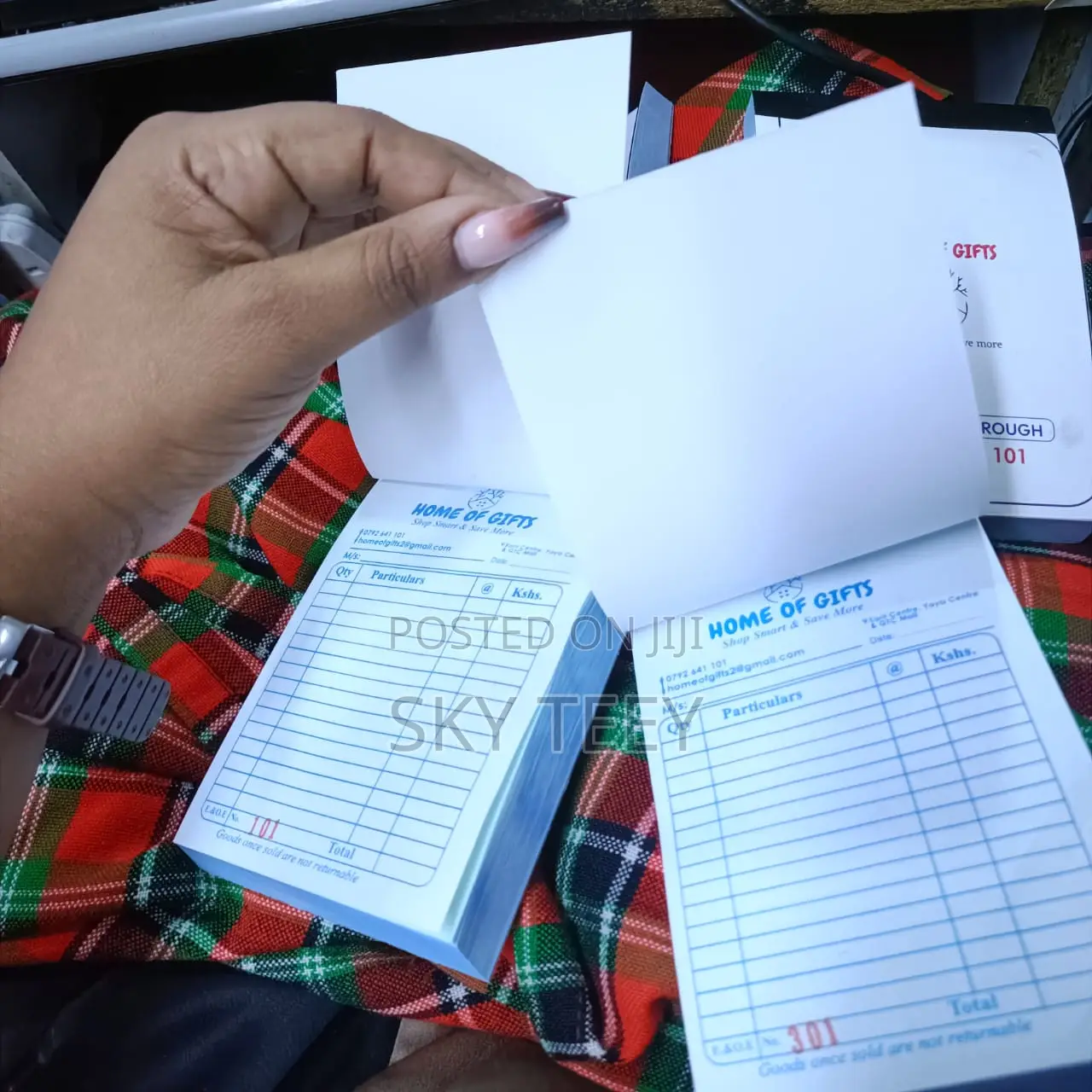 Invoice and Delivery Receipts