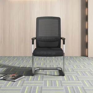 Strong Black Mesh Medium Black Secretarial Seat