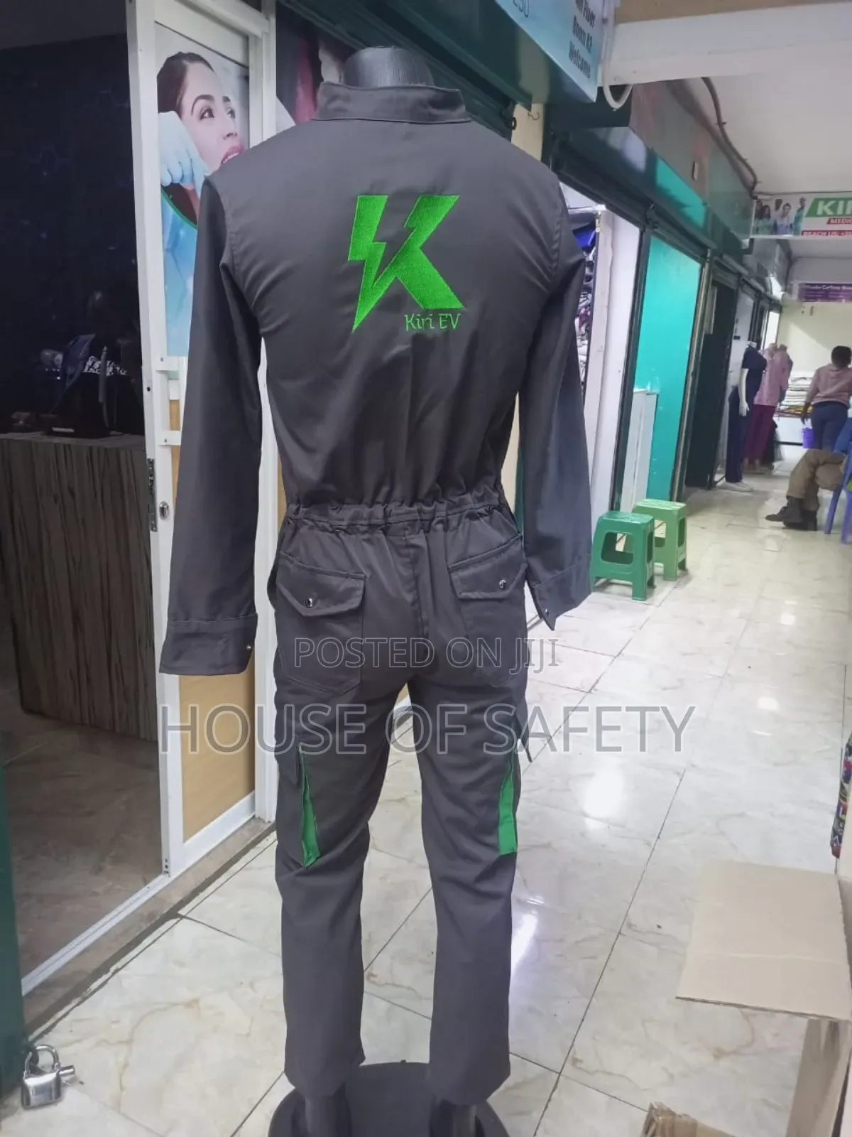 Cargo Overall Grey