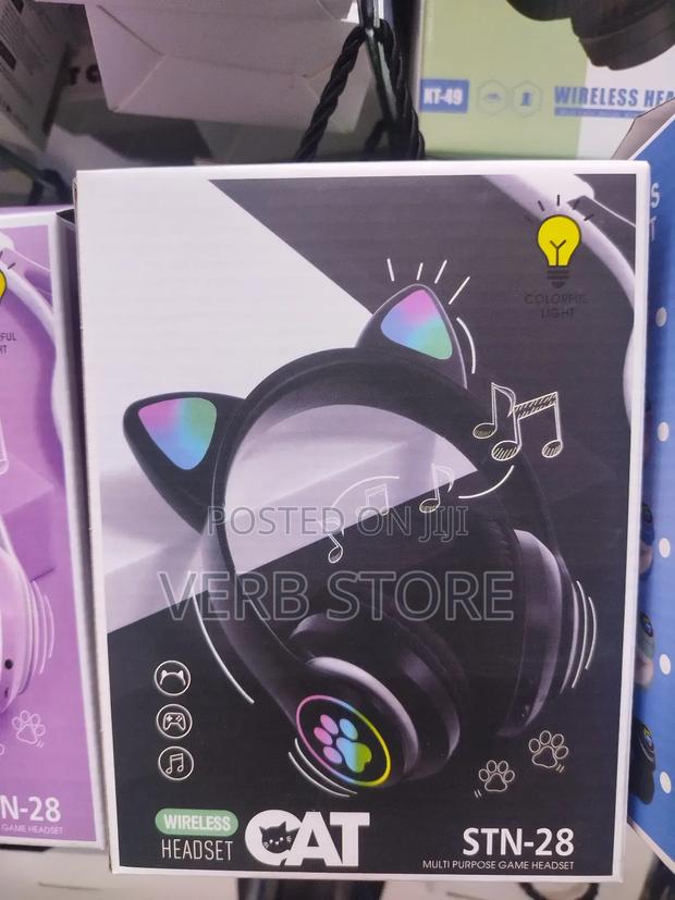 Cat Ear Headphones Ladies/Kids
