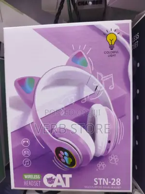 Cat Ear Headphones Ladies/Kids