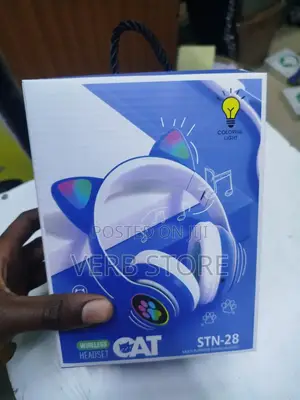 Cat Ear Headphones Ladies/Kids
