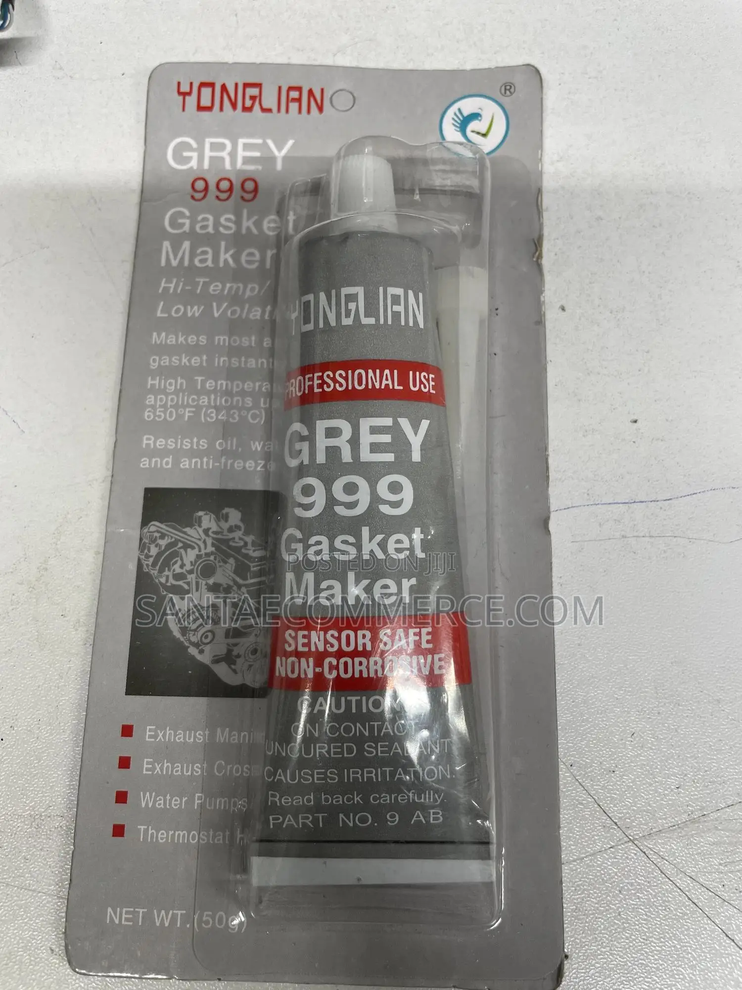 Grey RTV Silicone Engine Gasket Maker Sealant