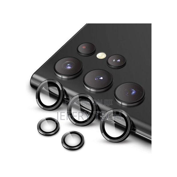 Bright Metal Ring Camera Lens Protector for Samsung Galaxy S23 Ultra