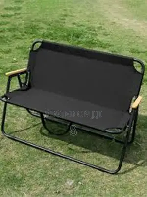 Strong Lightweight 2-Seater Folding Chair – Travel Friendly