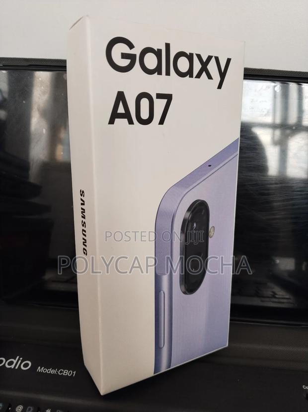 New Samsung Galaxy A07 4G 128 GB Black