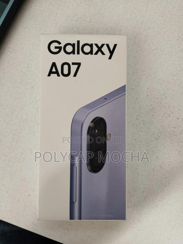 New Samsung Galaxy A07 4G 128 GB Black - thumbnail 3