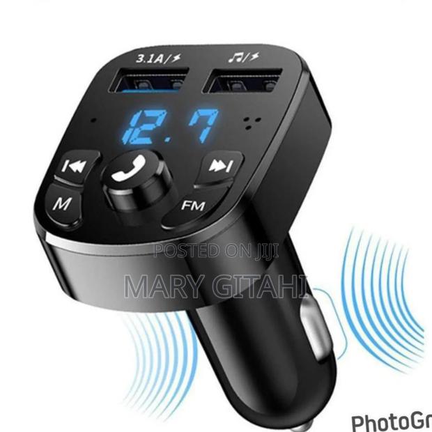 Car Charger Fm Transmitter,Mp3 Player , Hands - main view