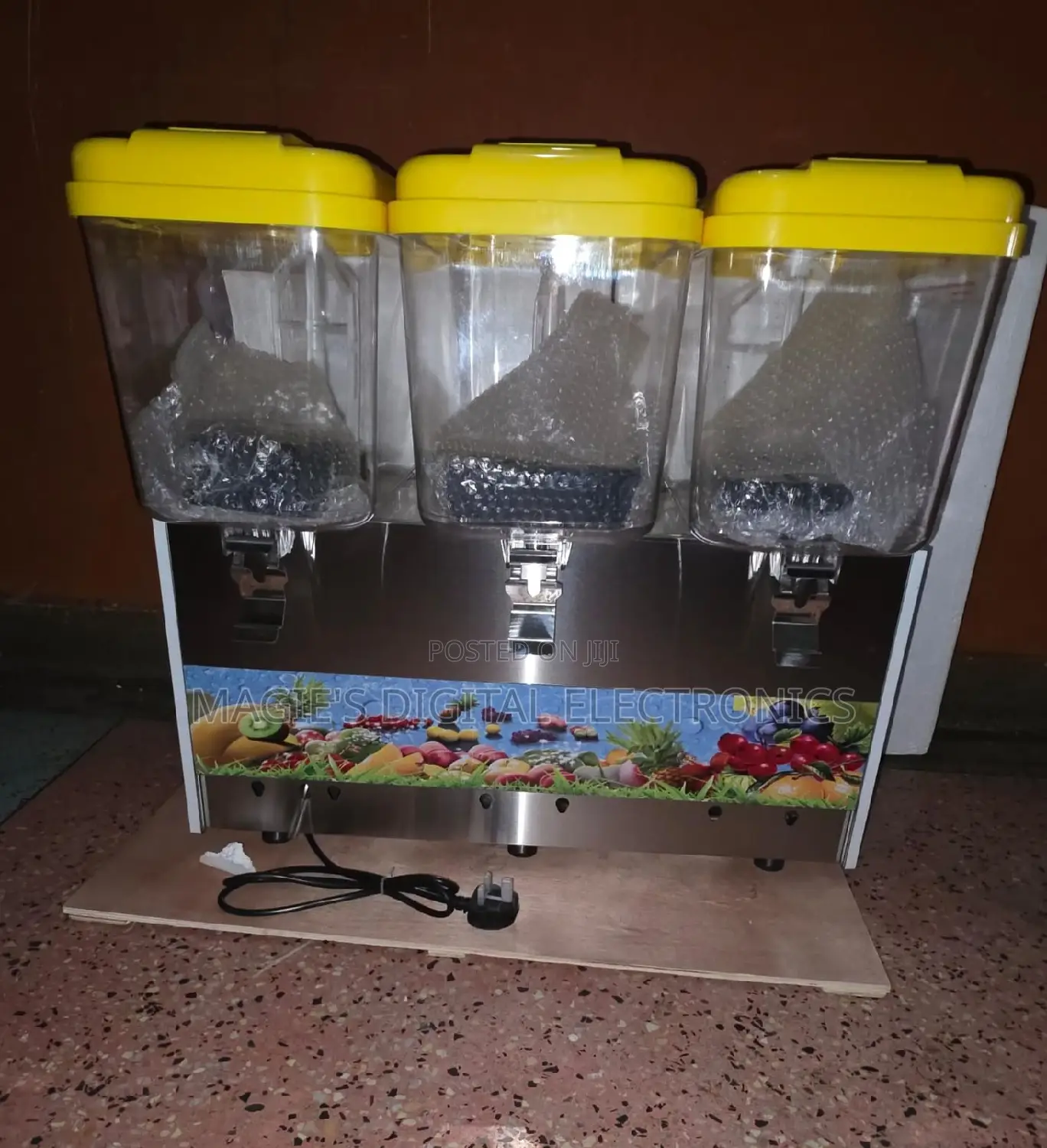 Highly Versatile 3x18l Juice Dispenser
