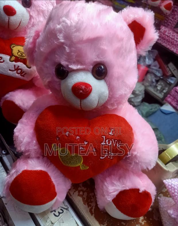 Pink Teddy Bear - main view