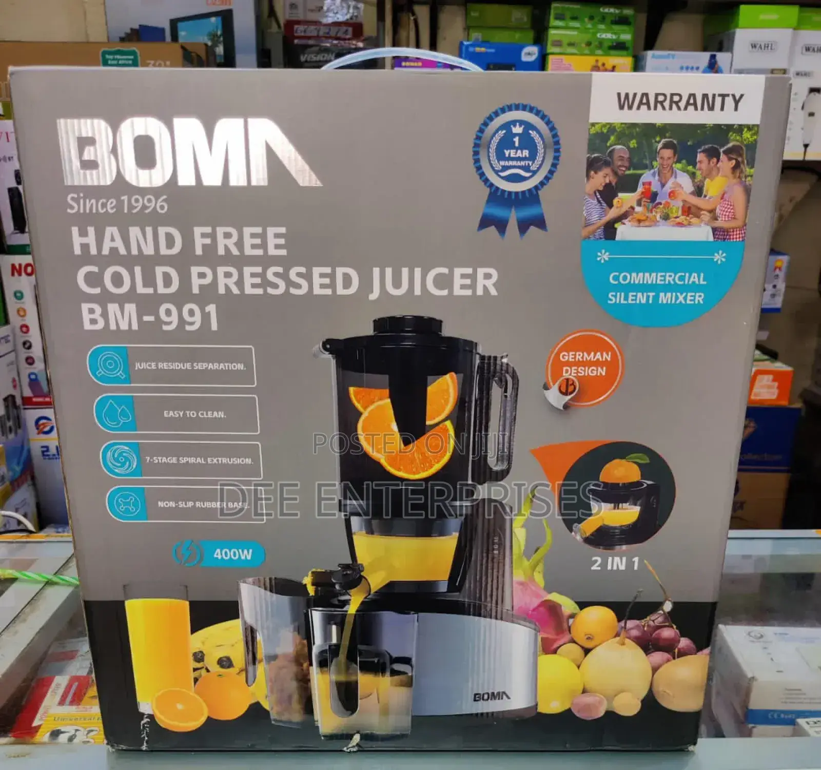 Boma Slow Juicer 400w