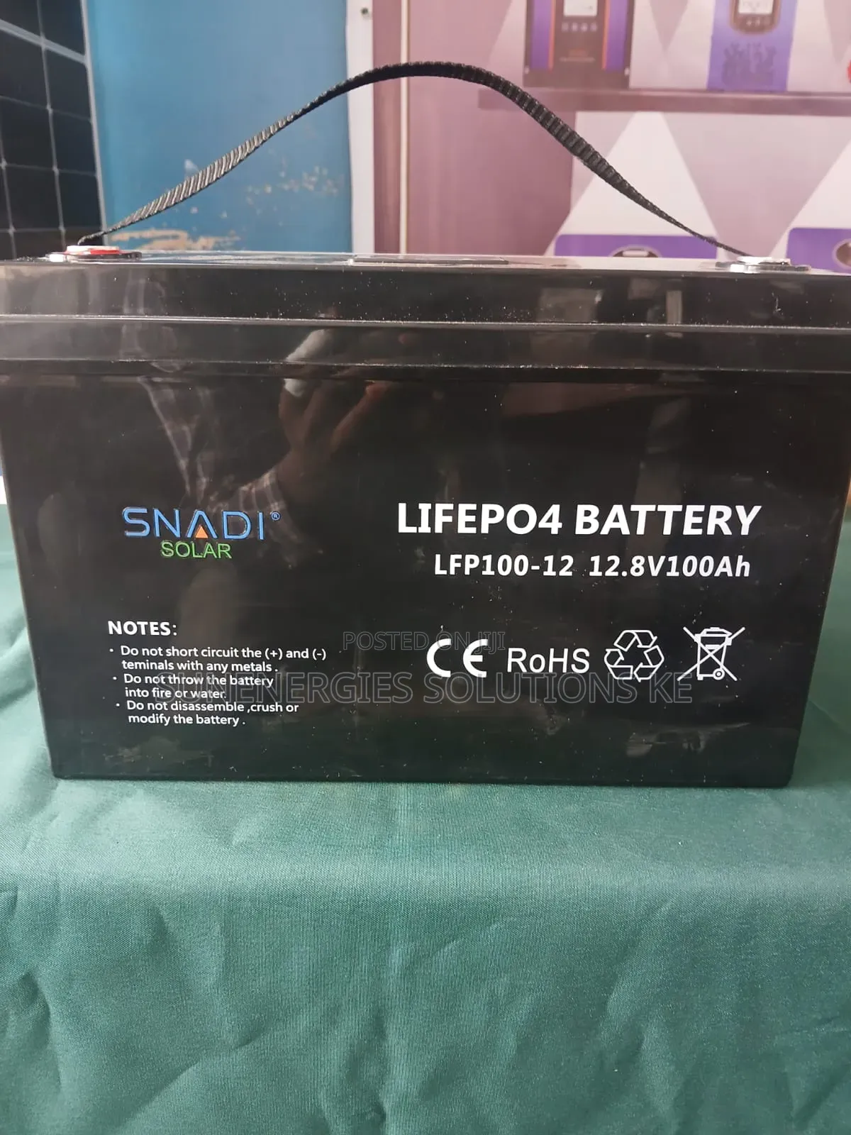Snadi 1.2kwh 12v 1000ah Lithium Ion Battery