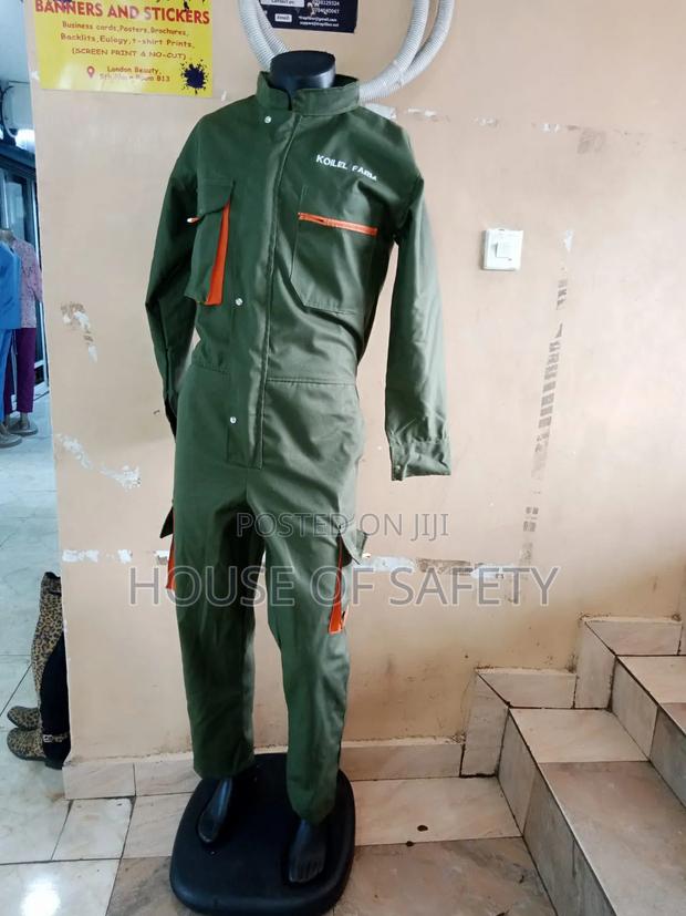 Cargo Khaki Overall - main view