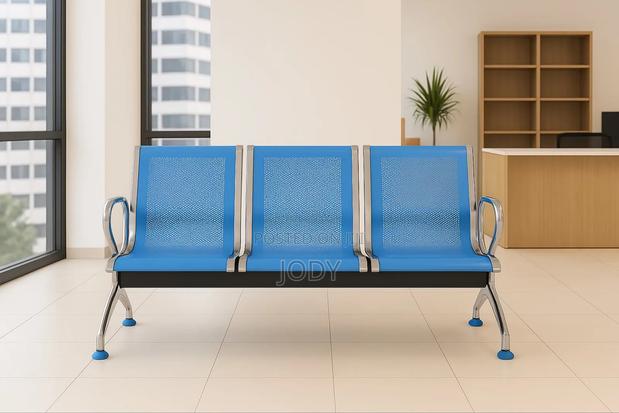  3 Seater Waiting Chair – Strong Comfortable - main view