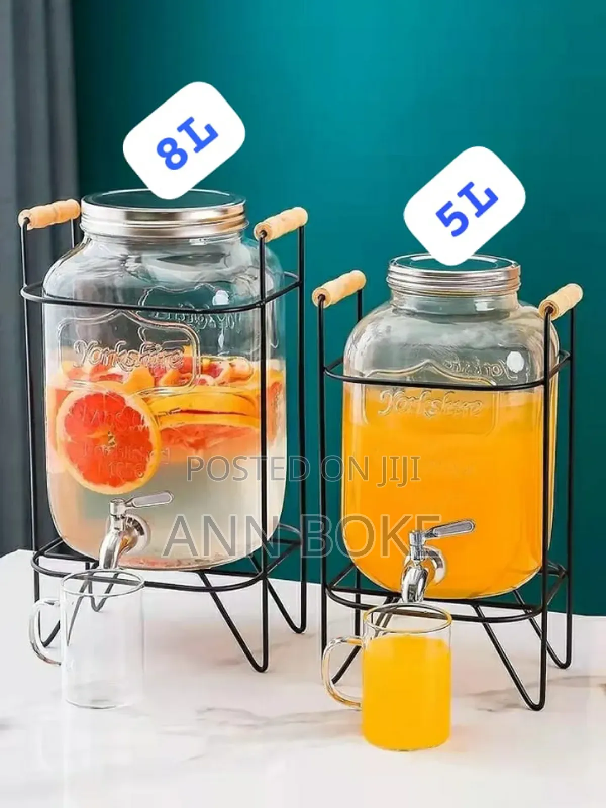*Price Reduction*
*Glass Beverage Dispenser With