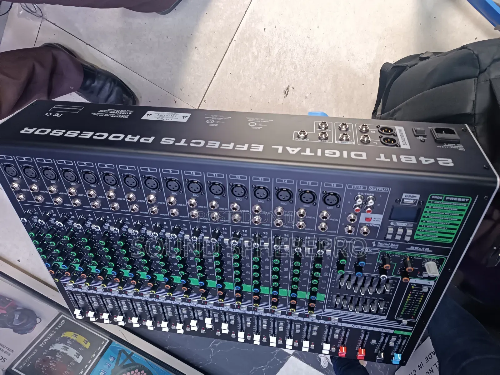 Soundbest Be 18 16 Channel Mixer