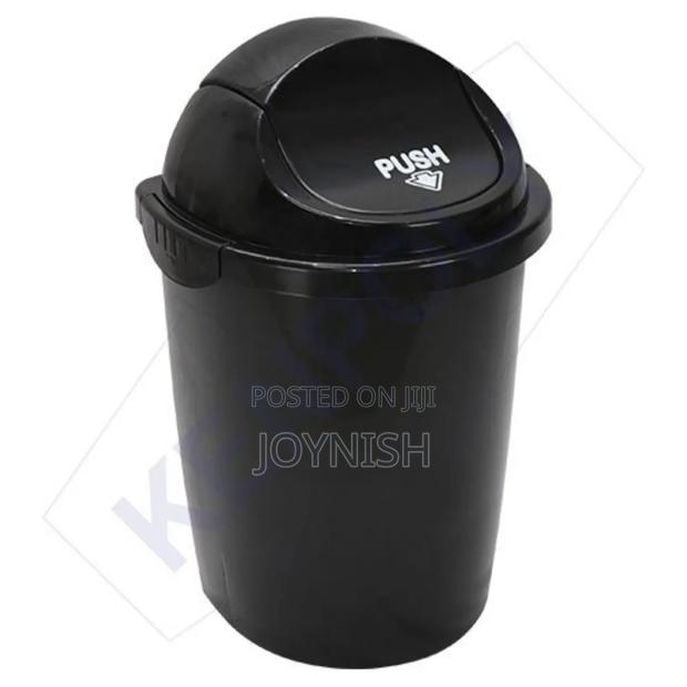 Black 50 Litres Flip Bin - main view