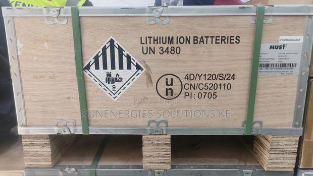 7.68kwh 51.2v Must Lithiumb Ion Battery