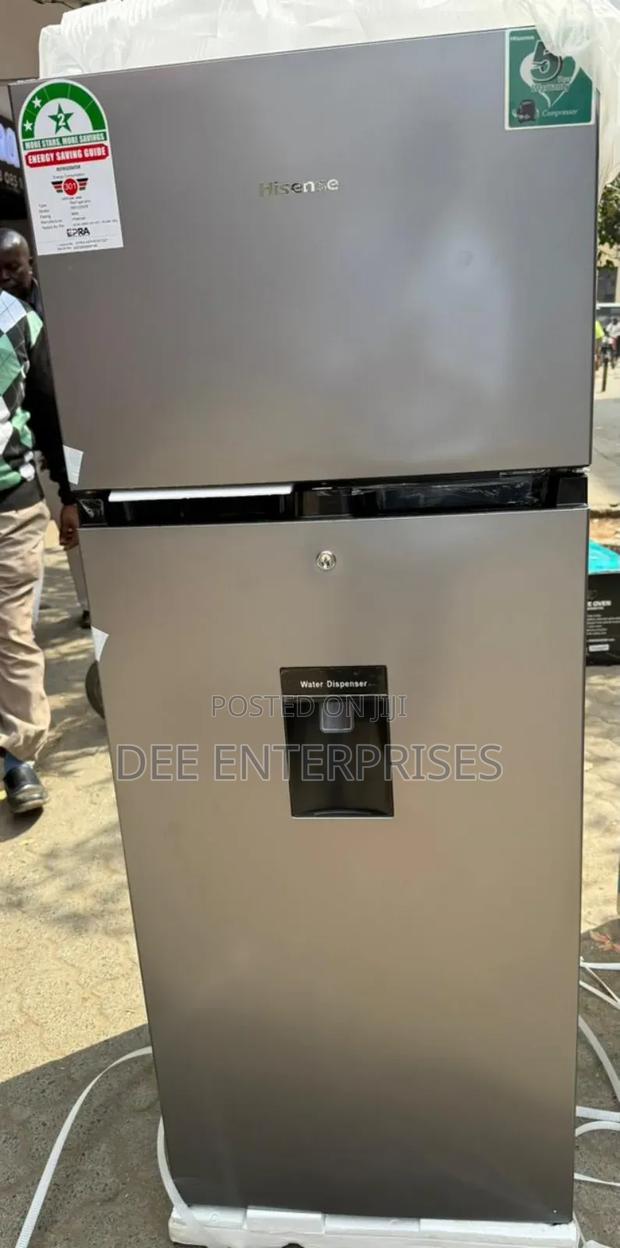 Hisense 205l Double Door Refrigerator Fridge With Dispenser