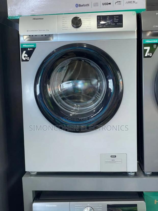 Hisense 6kg Front Load Wash And Spin - main view