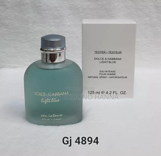 D G Light Blue Pour Homme Eau Intense Perfume - main view