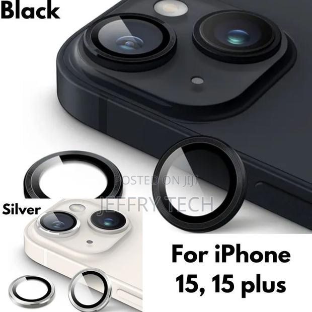 Bertw Metal Ring Camera Lens Protector for iPhone 15 - main view