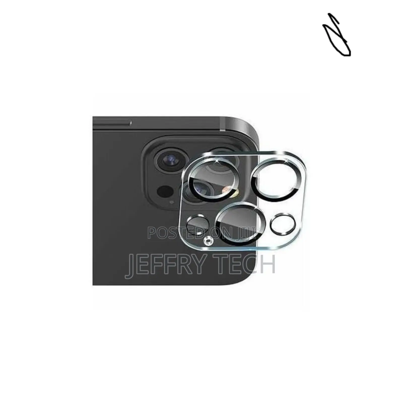 Dryuj iPhone 14 Pro Max Camera Lens Protector