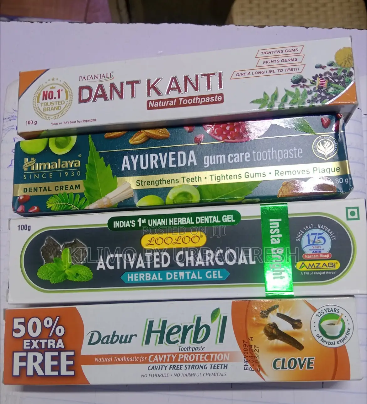 Aryuvedic Natural Toothpaste : 3 Units