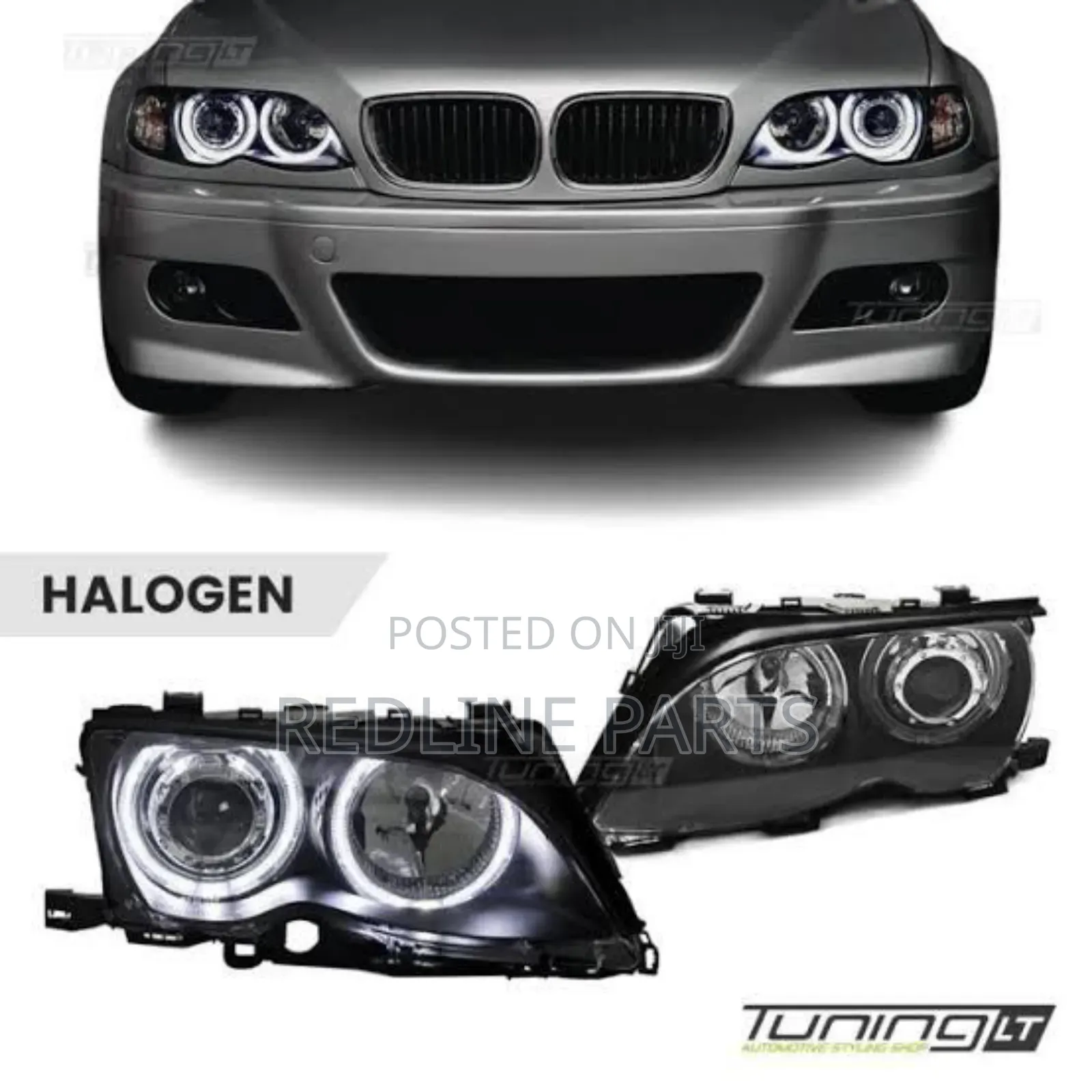 BMW E46 3 Series Projector Headlights With Led