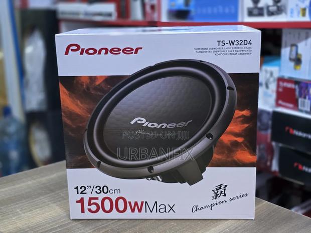 Pioneer Ts-W32d4 1500 Watts Double Coil Bass Subwoofer