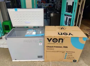 Von Chest Freezer 198litres