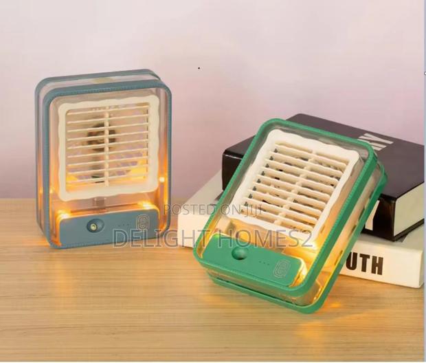 Desk Spray Portable Standing Fan_esj - thumbnail 2